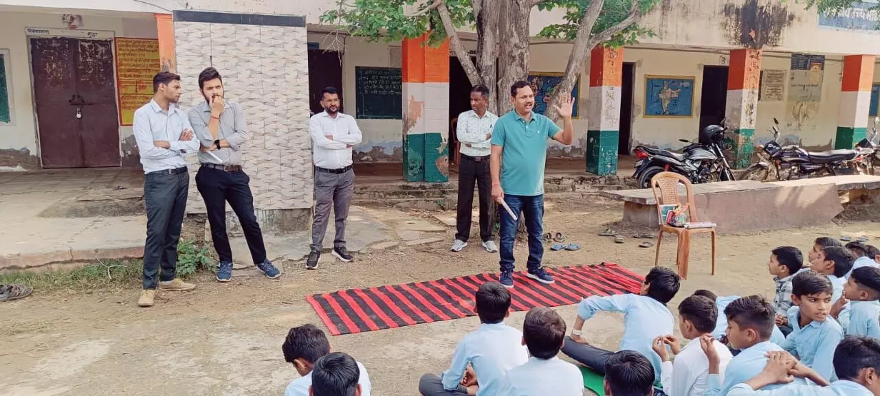 पनोतिया विद्यालय में साइबर जागरूकता कार्यक्रम आयोजित