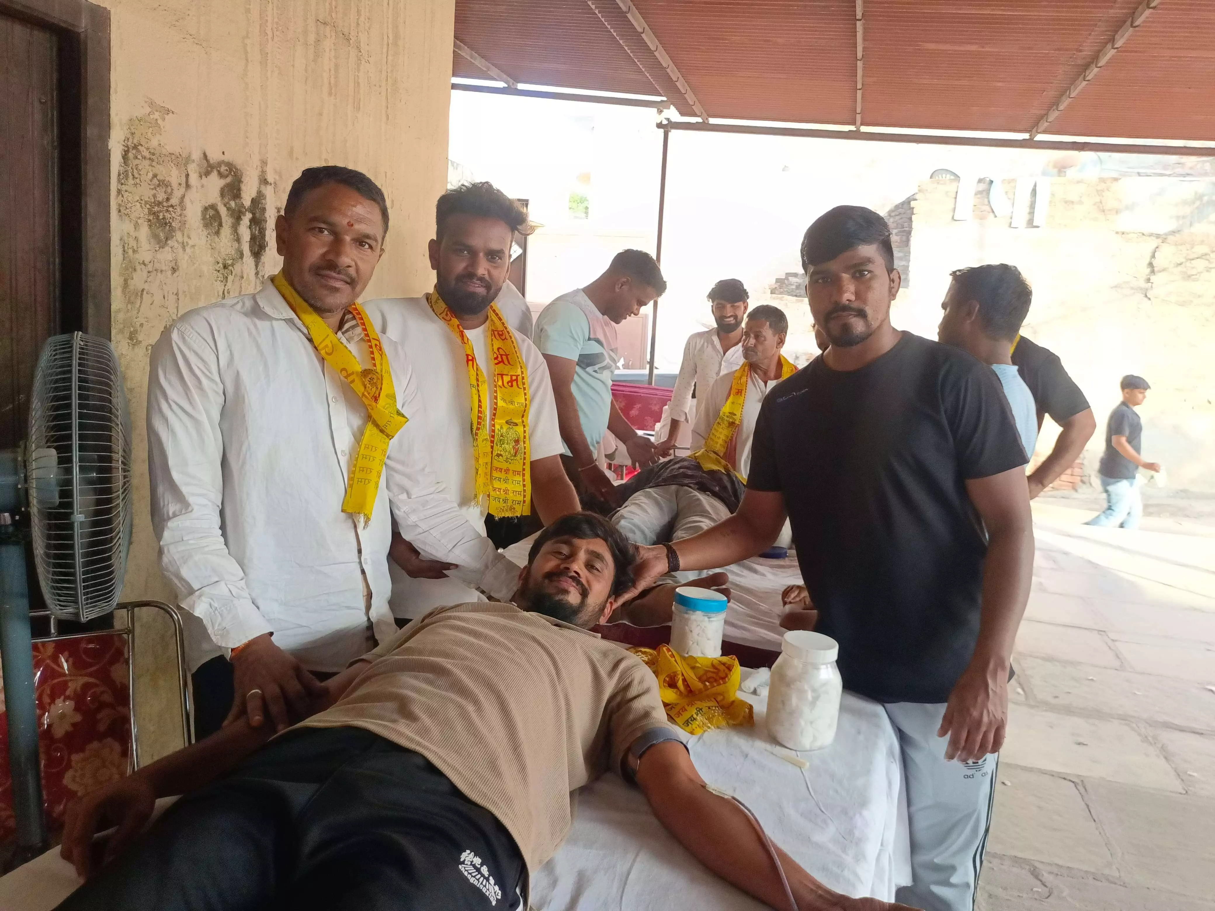 55 यूनिट किया रक्तदान 55 यूनिट किया रक्तदान