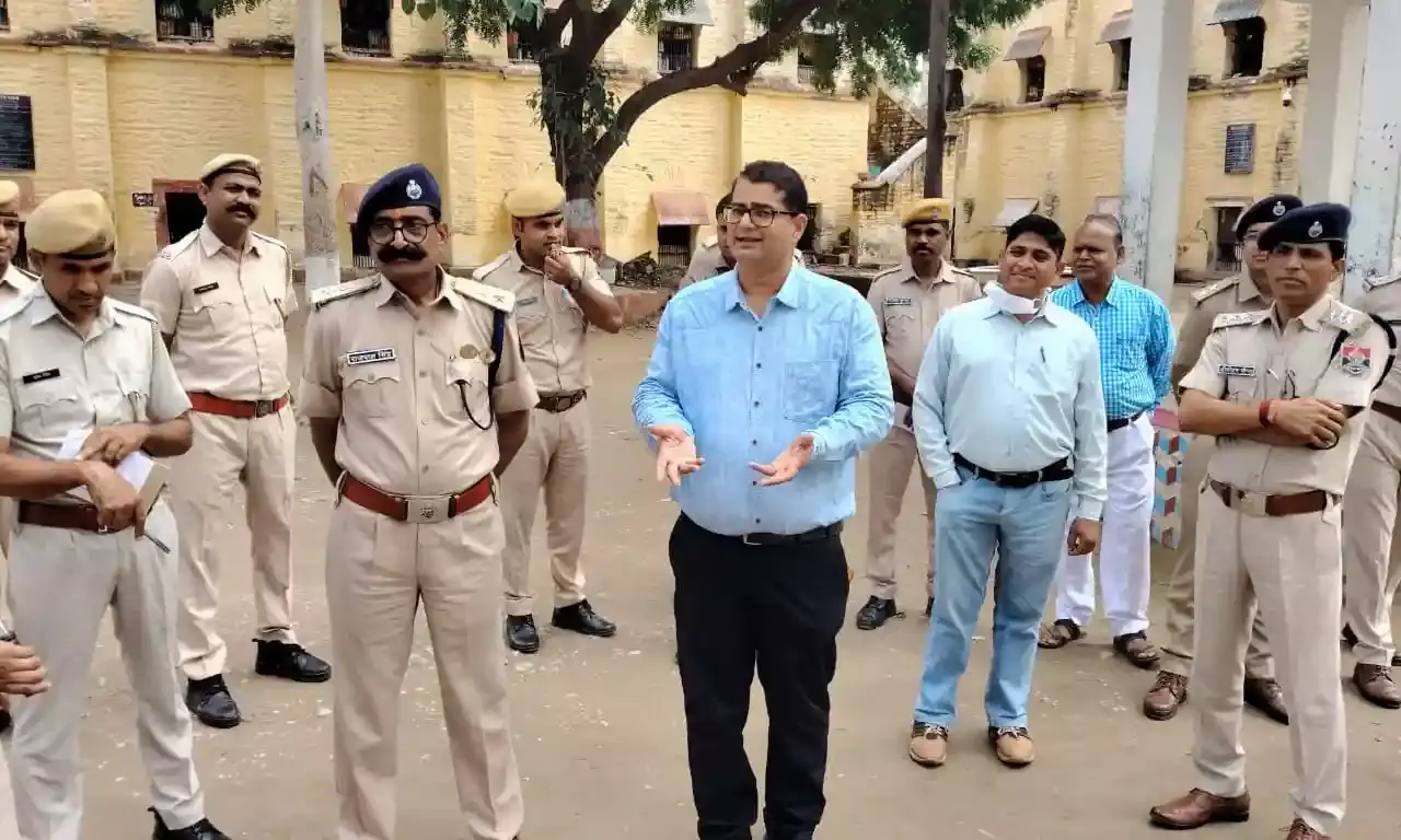 उदयपुर में जिला विधिक सेवा प्राधिकरण ने जेलों का किया निरीक्षण
