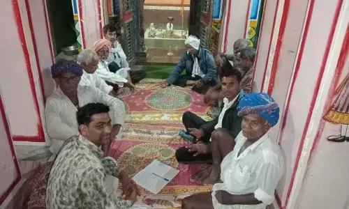 खजीना में भारतीय किसान संघ की बैठक आयोजित