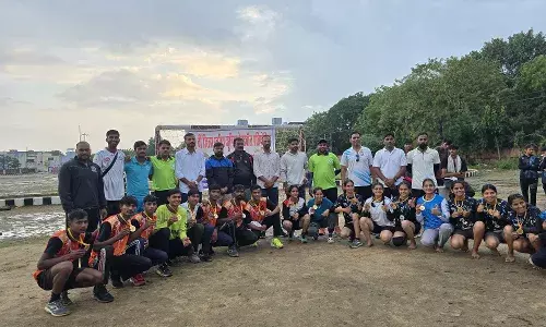 भीलवाड़ा में 42वीं जिला स्तरीय जूनियर हैंडबॉल प्रतियोगिता का समापन