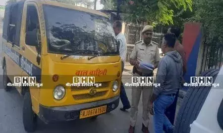 भीलवाड़ा पुलिस ने की 62 वाहनों की जांच, 23 चालकों पर कार्रवाई भीलवाड़ा पुलिस ने की 62 वाहनों की जांच, 23 चालकों पर कार्रवाई