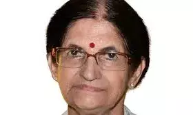 वासुदेव देवनानी की पत्नी इंद्रा देवी का  निधन