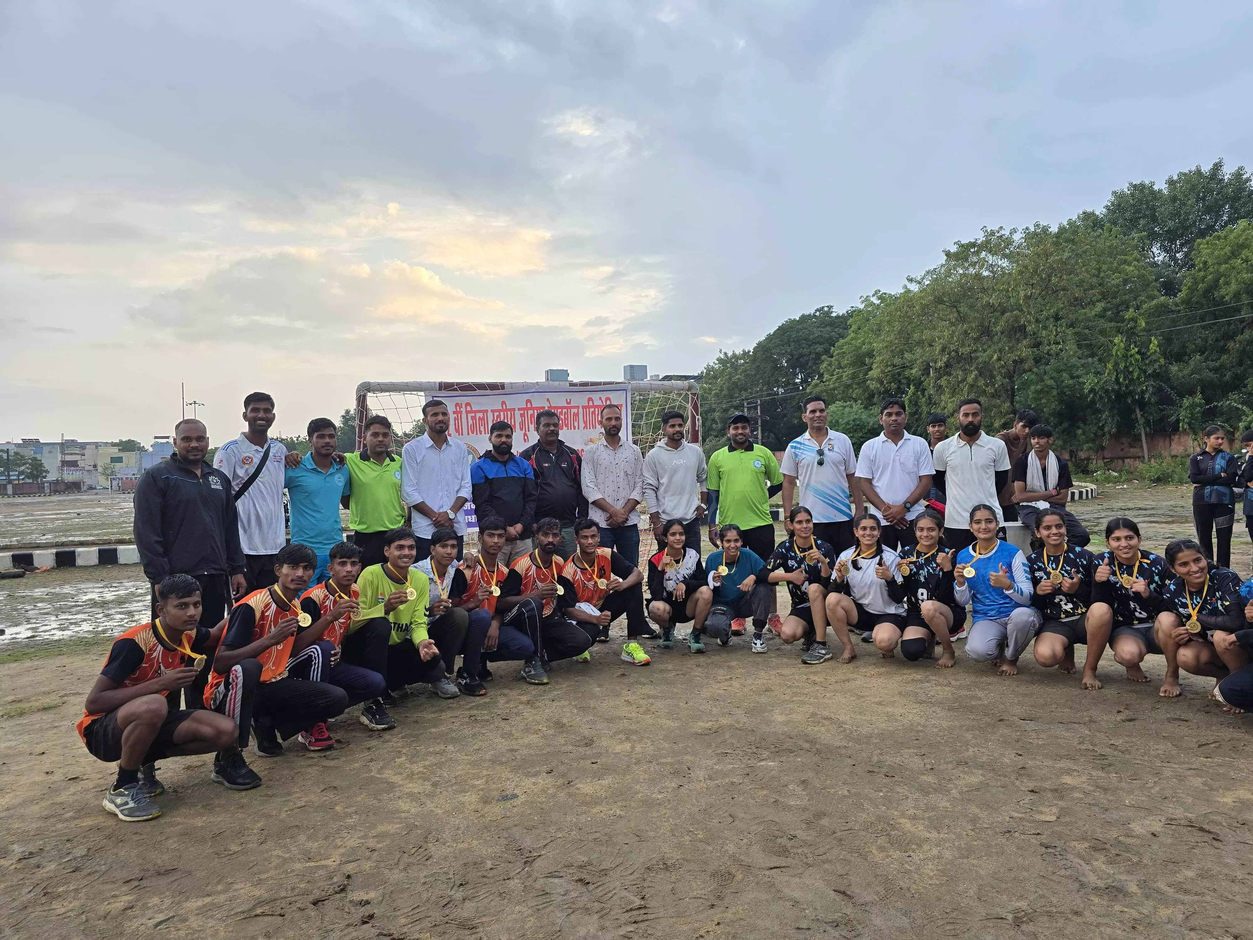 भीलवाड़ा में 42वीं जिला स्तरीय जूनियर हैंडबॉल प्रतियोगिता का समापन