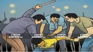 युवक पर लाठी-सरियों से हमला, दी जान से मारने की धमकी