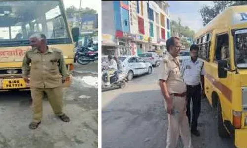 बाल वाहिनी चालकों के खिलाफ विशेष अभियान दूसरे दिन भी जारी, 78 की जांच बाल वाहिनी चालकों के खिलाफ विशेष अभियान दूसरे दिन भी जारी, 78 की जांच