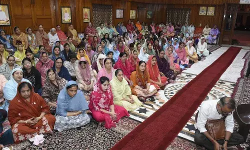 हरी शेवा उदासीन आश्रम में निर्मला बाई की कथा संपन्न