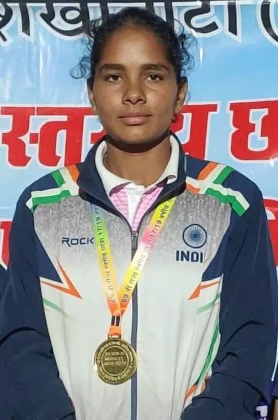 राज्य स्तरीय एथलेटिक्स में  गुर्जर ने जीते दो स्वर्ण पदक