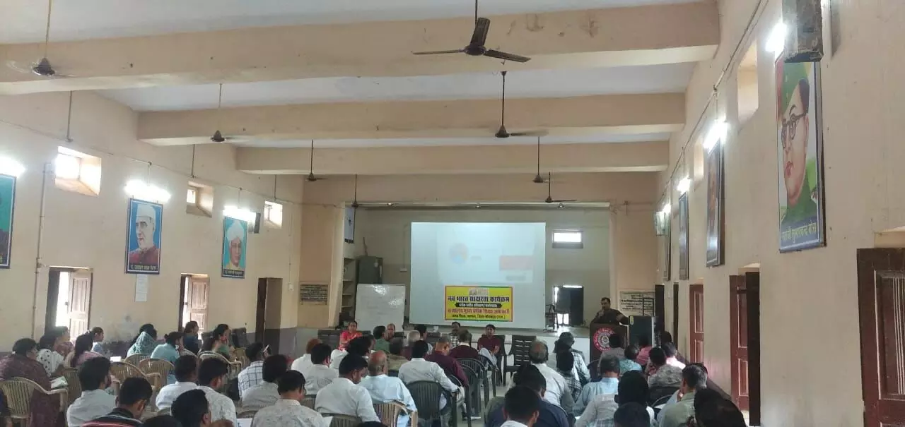 मांडल में दो दिवसीय साक्षरता कार्यशाला सम्पन्न, 209 प्रतिभागियों ने लिया भाग