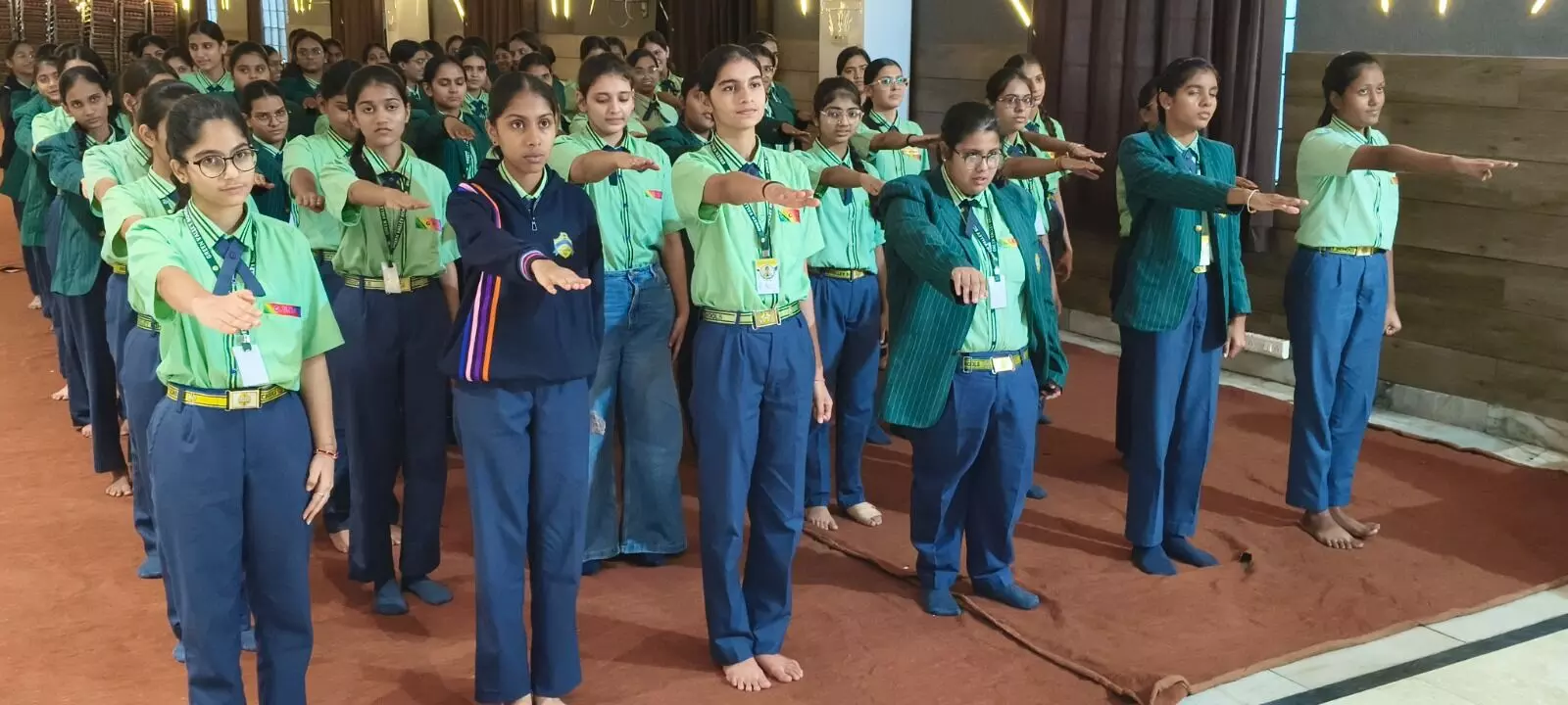 ग्रीनवैली विद्यालय में केनरा बैंक के तत्वावधान में जागरूकता सेमिनार आयोजित