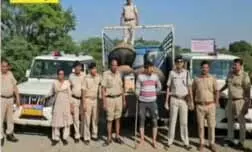 कुंवाड़ा खान कच्ची बस्ती में 2600 लीटर वॉश नष्ट, 56 लीटर हथकड़ शराब जब्त