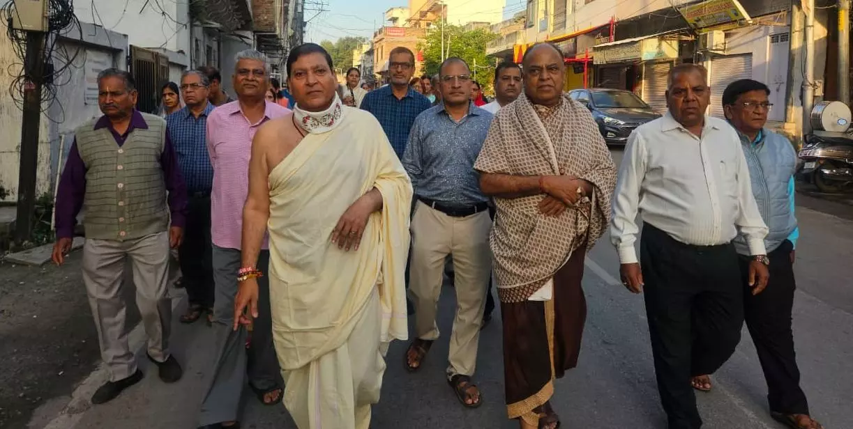 आयड़ तीर्थ में चातुर्मासिक विदाई समारोह का आयोजन