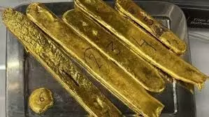 अंडरवियर में छिपाकर लाया  534 ग्राम सोना जयपुर एयरपोर्ट पर बरामद