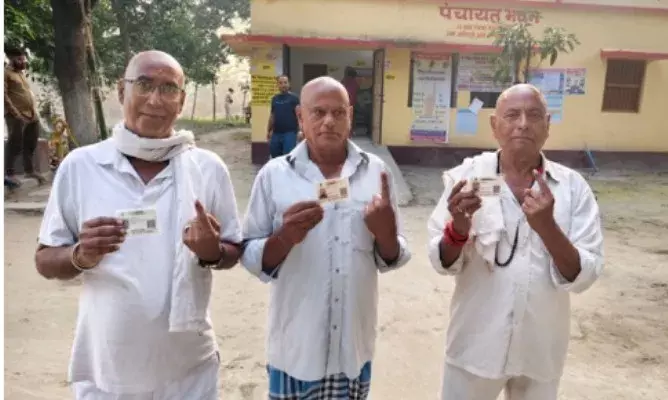 मतदान तब श्राद्धकर्मपहले मतदान तब स्व. चाची का... ... बिहार में कही जगह बिगड़ी ईवीएम वोटिंग में रुकावट तेजस्वी-खेसारीलाल समेत कई दिग्गजों की साख दांव पर मतदान तब श्राद्धकर्मपहले मतदान तब स्व. चाची का... ... बिहार में कही जगह बिगड़ी ईवीएम वोटिंग में रुकावट तेजस्वी-खेसारीलाल समेत कई दिग्गजों की साख दांव पर