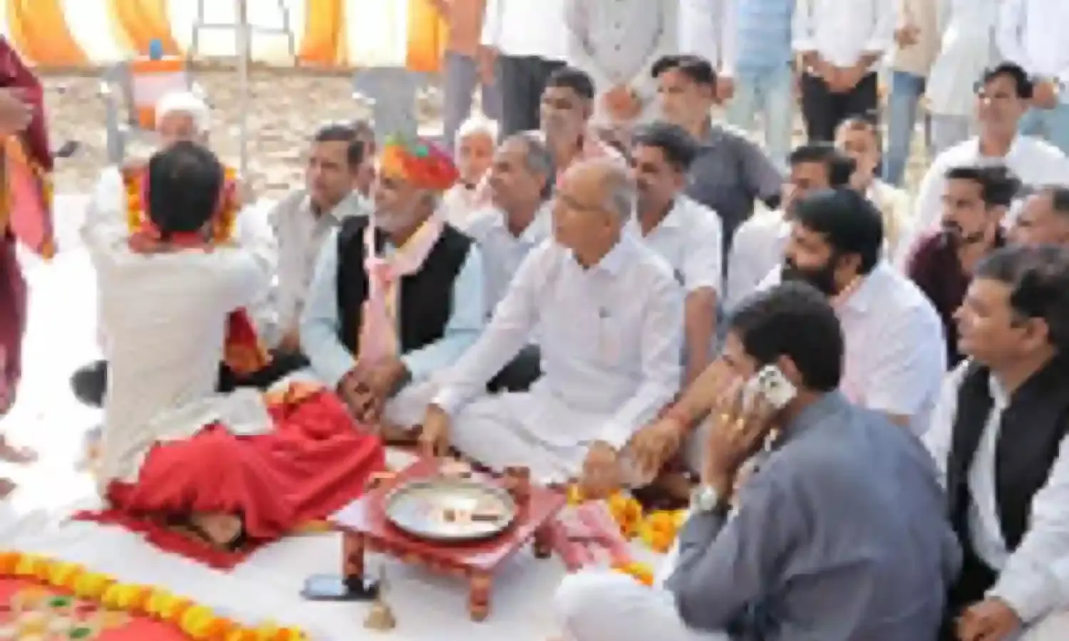 शिलान्यास समारोह कार्यक्रम का हुआ आयोजन