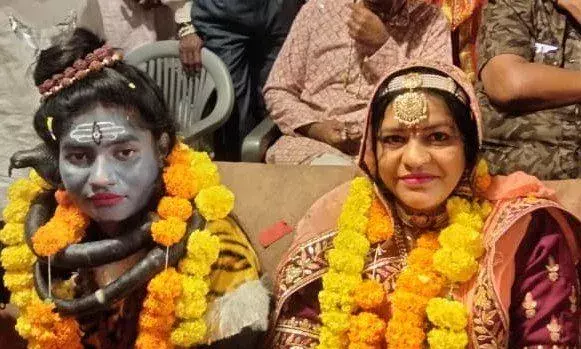 निंबार्क आश्रम से निकली शिवजी की शाही बारात, पथिक नगर में हुआ पार्वती से विवाह