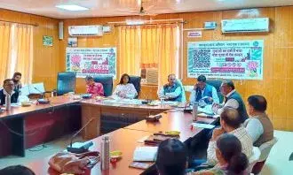 नशा मुक्त भारत अभियान की समीक्षा बैठक