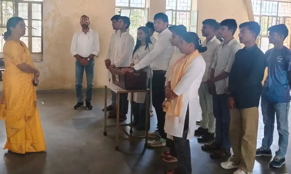 राजकीय महाविद्यालय, बड़गांव में ‘वंदे मातरम@150’ कार्यक्रम का आयोजन