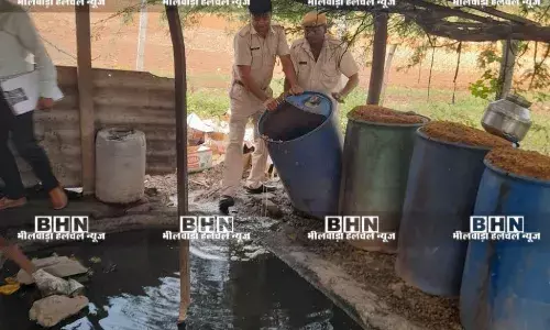 राजस्थान में अवैध शराब पर बड़ी कार्रवाई: 96 लाख की विदेशी मदिरा जब्त, 2.98 लाख लीटर वॉश नष्ट, 986 केस दर्ज, 321 गिरफ्तार