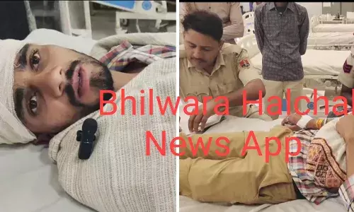 लव मैरिज करने वाले युवक पर पत्थर से हमला-अहिंसा सर्किल पर घटी घटना, लडक़ी के रिश्तेदार पर आरोप