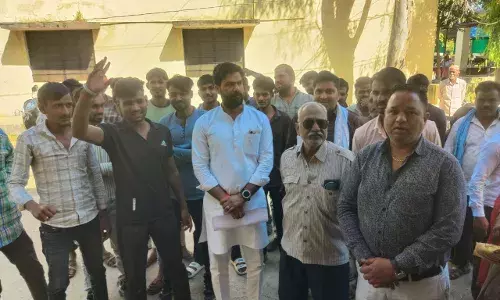 बोरड़ा बावरियान में वन क्षेत्र से लकड़ी चोरी पर आक्रोश, कांग्रेस कार्यकर्ताओं और ग्रामीणों का प्रदर्शन