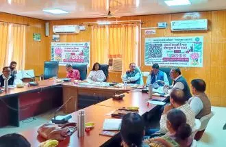 नशा मुक्त भारत अभियान की समीक्षा बैठक