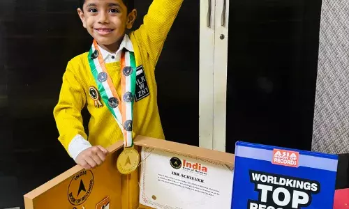 भीलवाड़ा के बाल प्रतिभा वेदांत ने किया कमाल, नाम दर्ज हुआ इंडिया बुक ऑफ रिकॉर्ड्स में भीलवाड़ा के बाल प्रतिभा वेदांत ने किया कमाल, नाम दर्ज हुआ इंडिया बुक ऑफ रिकॉर्ड्स में