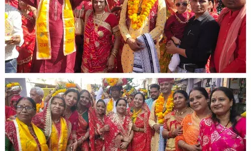 शाहपुरा में श्रीमद भागवत कथा शुरू, कलश यात्रा के साथ हुआ शुभारंभ शाहपुरा में श्रीमद भागवत कथा शुरू, कलश यात्रा के साथ हुआ शुभारंभ