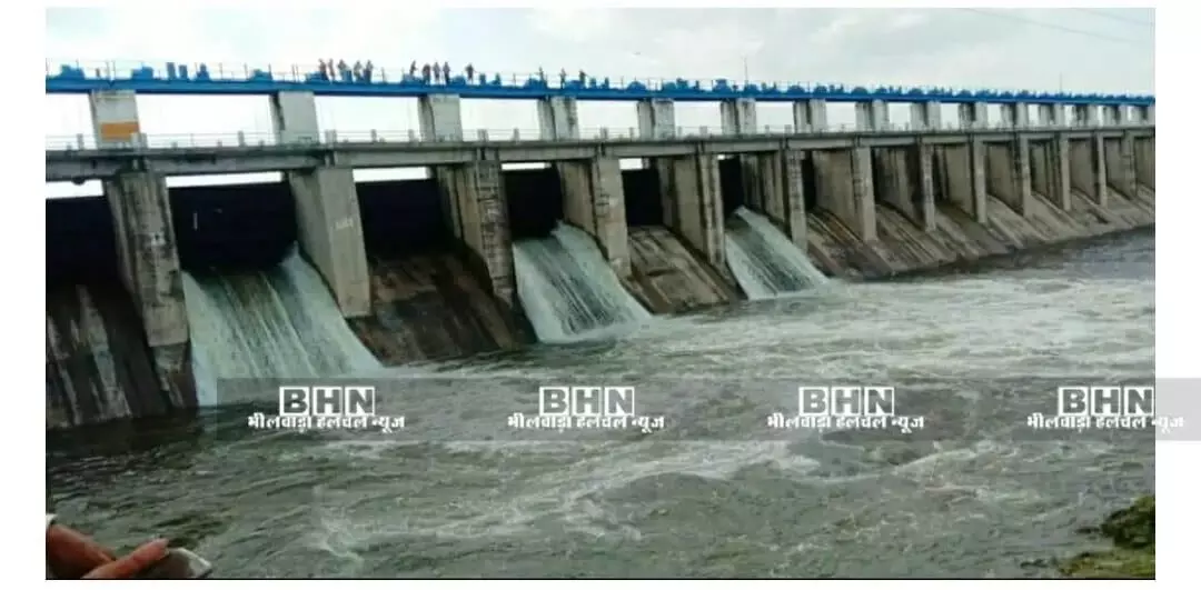 मातृकुंडिया बांध : बांध के 6 गेट रात्रि 9 बजे डेढ़-डेढ़ फीट खोले जाएंगें