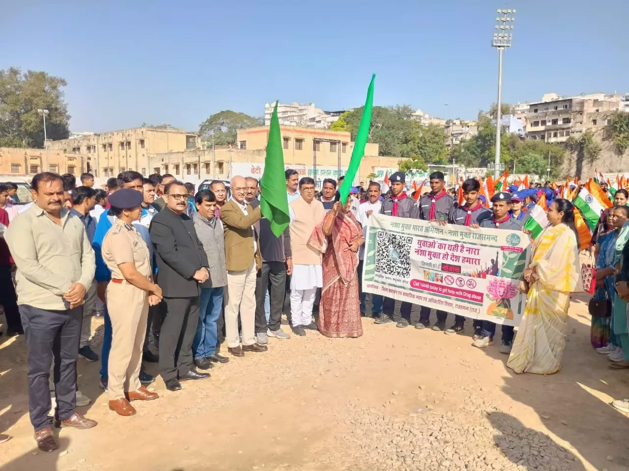 वंदे मातरम के स्वर से गूंजा राजसमंद, हर नगर और गाँव में हुआ राष्ट्रगीत आयोजन