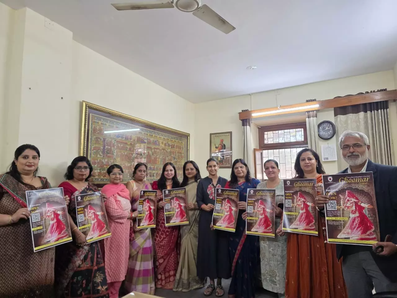 उदयपुर संभाग में ‘घूमर महोत्सव 2025’ की तैयारी शुरू- 12 नवंबर से होंगी प्रशिक्षण कार्यशालाएँ