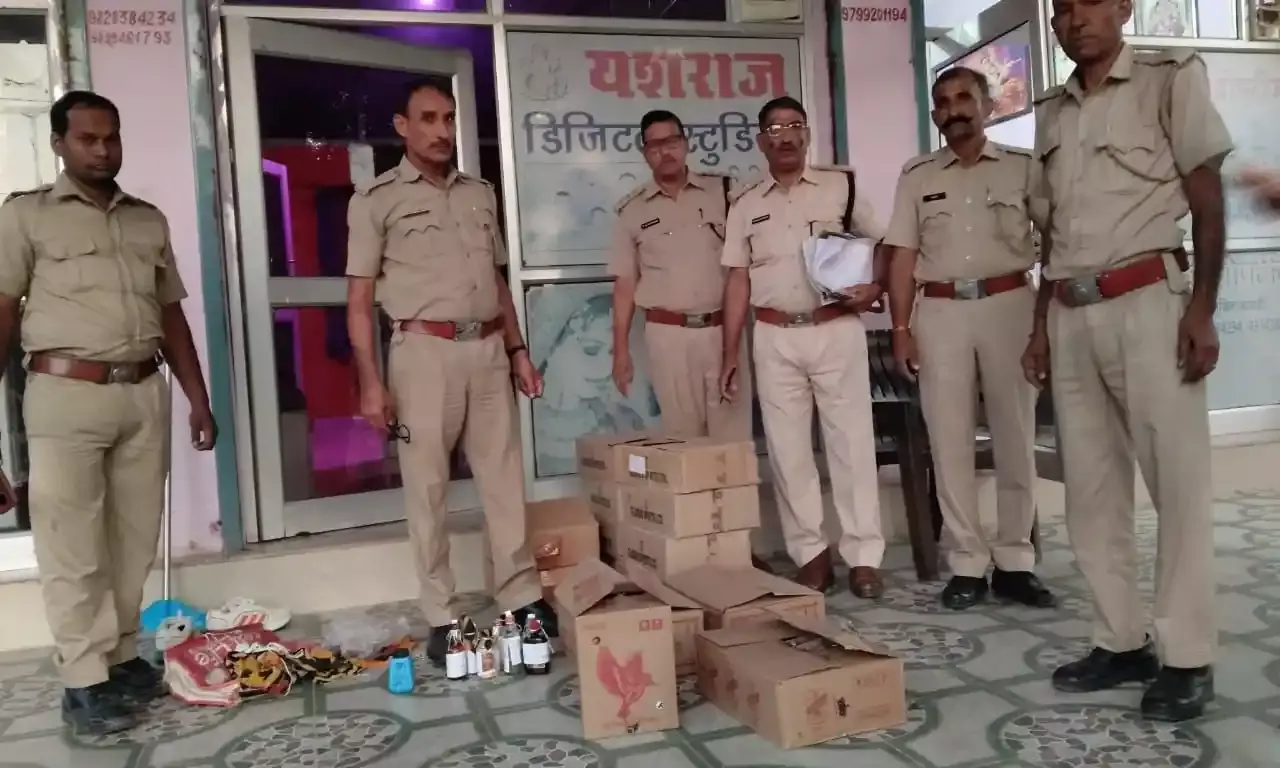 3 हजार लीटर वॉश, 2 कच्ची भट्टियां नष्ट की