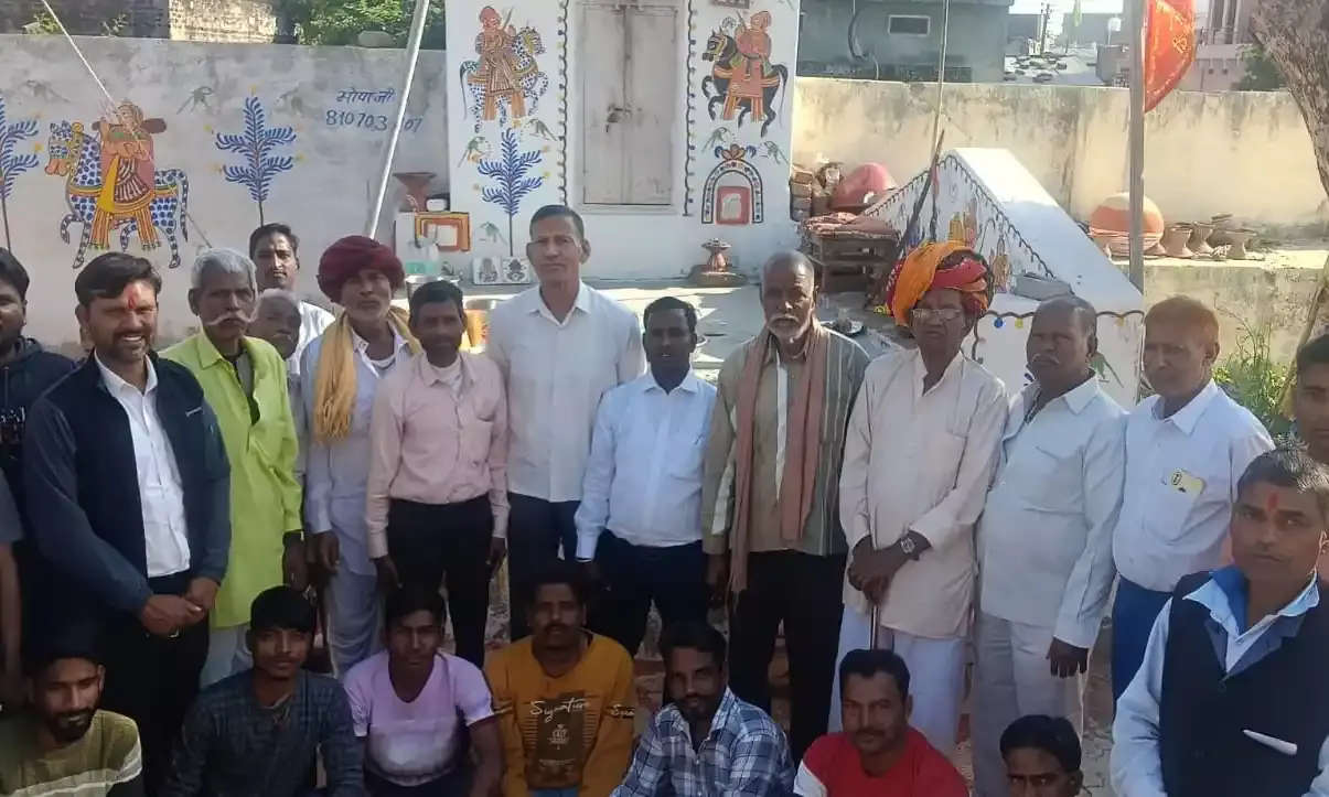 कोली समाज का सम्मान समारोह चारण माता मंदिर में संपन्न