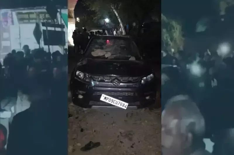 रतलाम में  नीमच नारकोटिक्स टीम पर तस्करों ने की फायरिंग और पत्थरबाजी