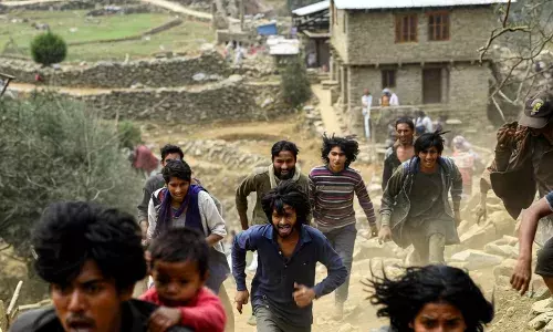 उत्तराखंड में भूकंप के झटके, चमोली और बागेश्वर में लोगों में दहशत ,लोग घरों से बाहर   भाग खड़े हुए