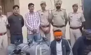 जयपुर-दिल्ली हाईवे पर 113 किलो डोडा पोस्त के साथ दो तस्कर गिरफ्तार