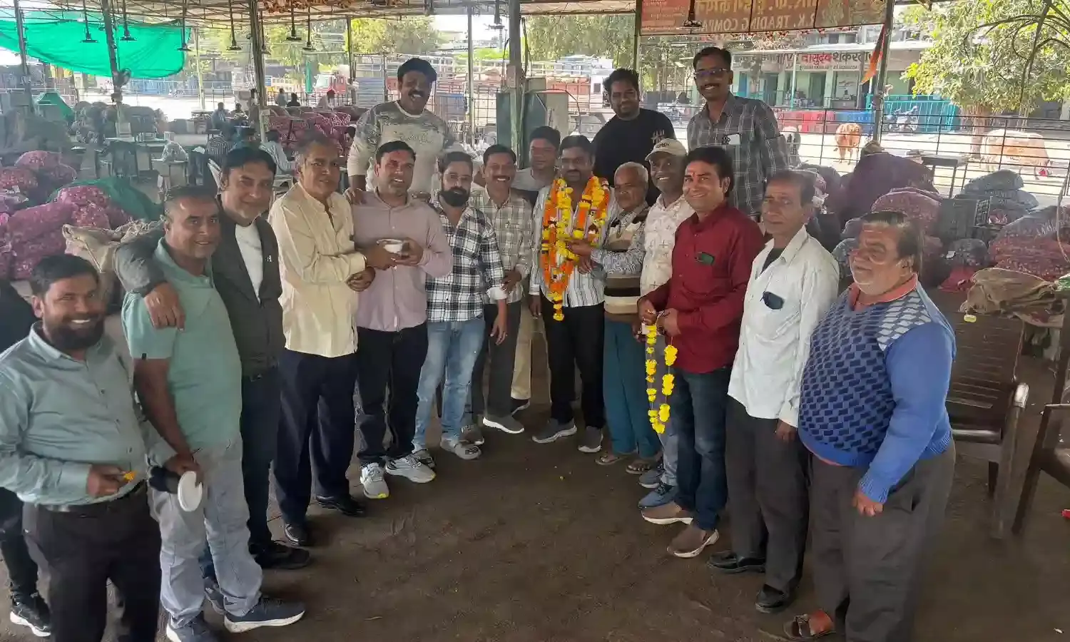 चित्तौड़गढ़ मंडी आढ़तिया व्यापार संघ के निर्विरोध चुनाव सम्पन्न