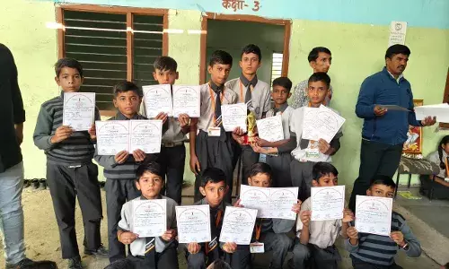 50 मीटर दौड़ में जाट प्रथम