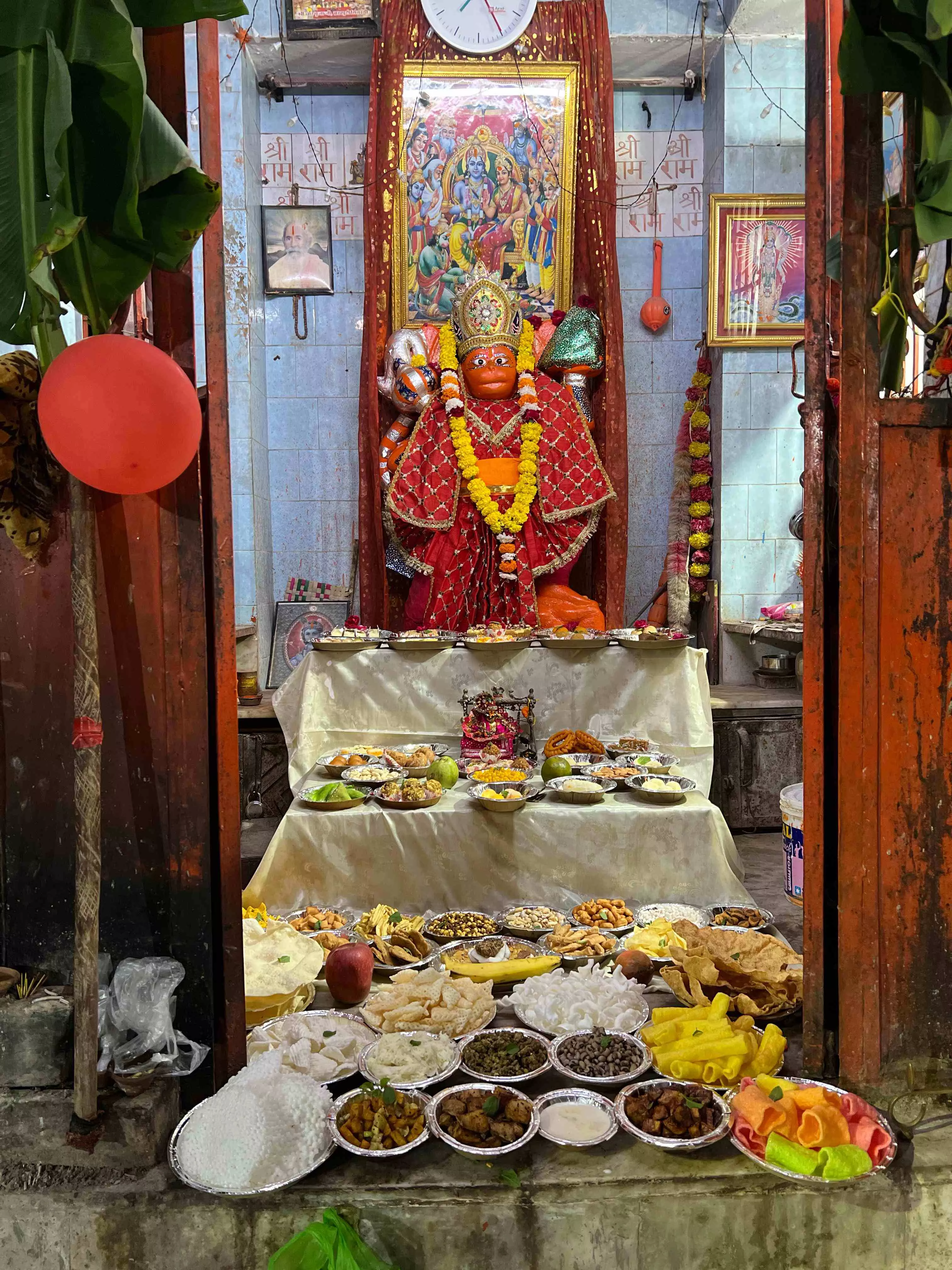 अन्नकूट महोत्सव में धराए गए छप्पन भोग अन्नकूट महोत्सव में धराए गए छप्पन भोग