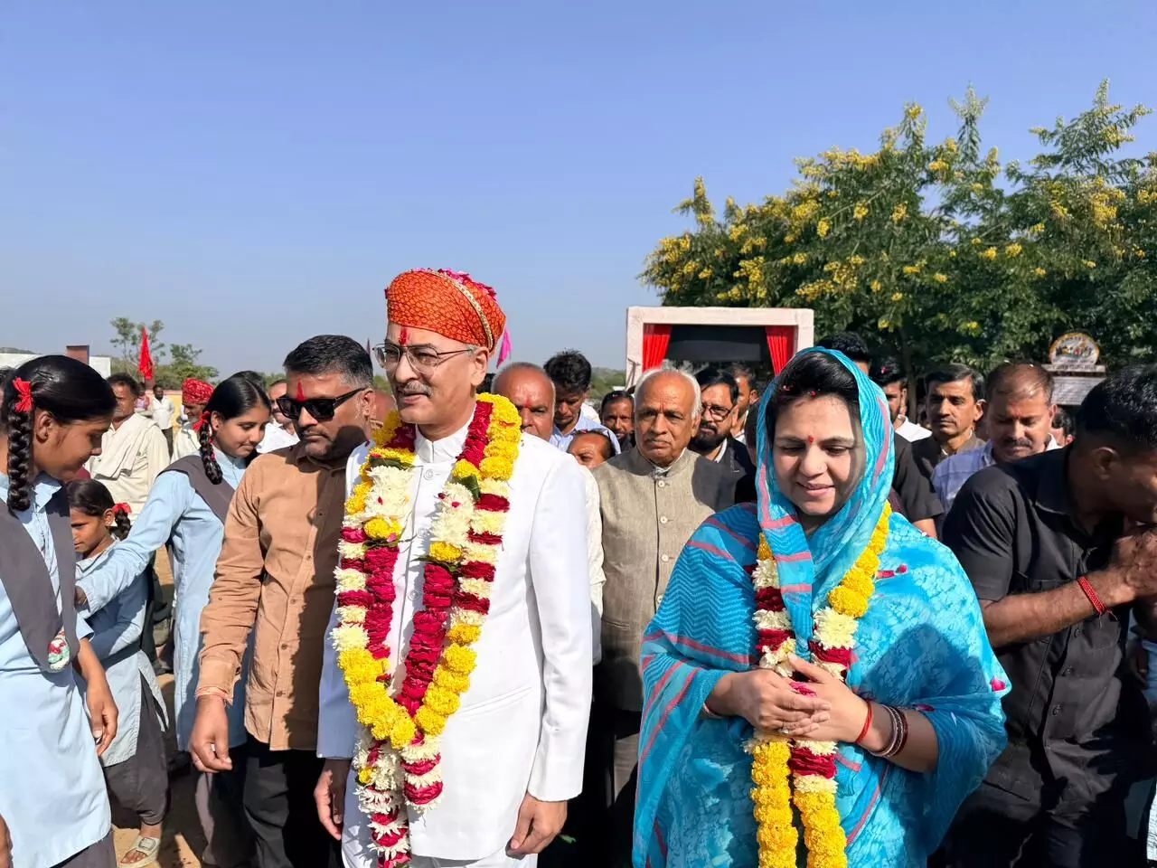 सांसद महिमा कुमारी मेवाड़ ने ब्लॉक स्तरीय प्रतियोगिताओं में लिया भाग