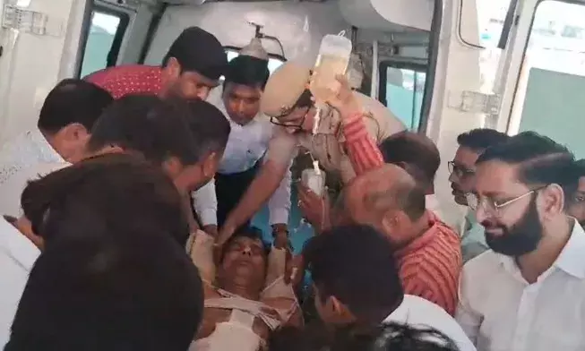चित्तौड़गढ़ में भाजपा नेता पर फायरिंग, अस्पताल में भर्ती
