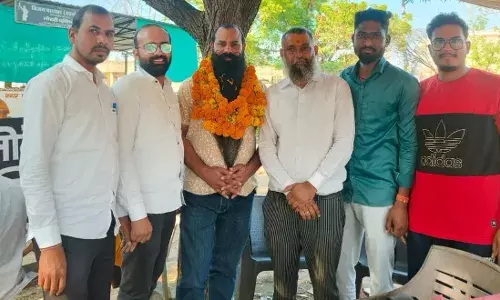 शाहपुरा बियर्ड क्लब ने किया डॉक्टर खान का अभिनंदन