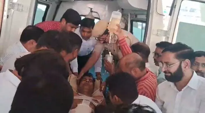 चित्तौड़गढ़ में भाजपा नेता पर फायरिंग, अस्पताल में भर्ती