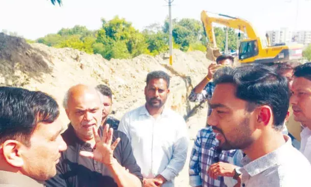 गांधीसागर में गंदा पानी रोकने के लिए नगर निगम ने शुरू किया 950 मीटर लंबा नाला निर्माण गांधीसागर में गंदा पानी रोकने के लिए नगर निगम ने शुरू किया 950 मीटर लंबा नाला निर्माण