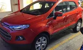 लाल फोर्ड इको स्पोर्ट कार की तलाश में NIA और पुलिस अलर्ट