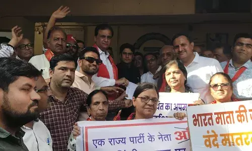 जन आक्रोश रैली में फूटा सिंधी समाज का गुस्सा