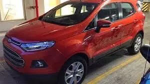 लाल फोर्ड इको स्पोर्ट कार की तलाश में NIA और पुलिस अलर्ट