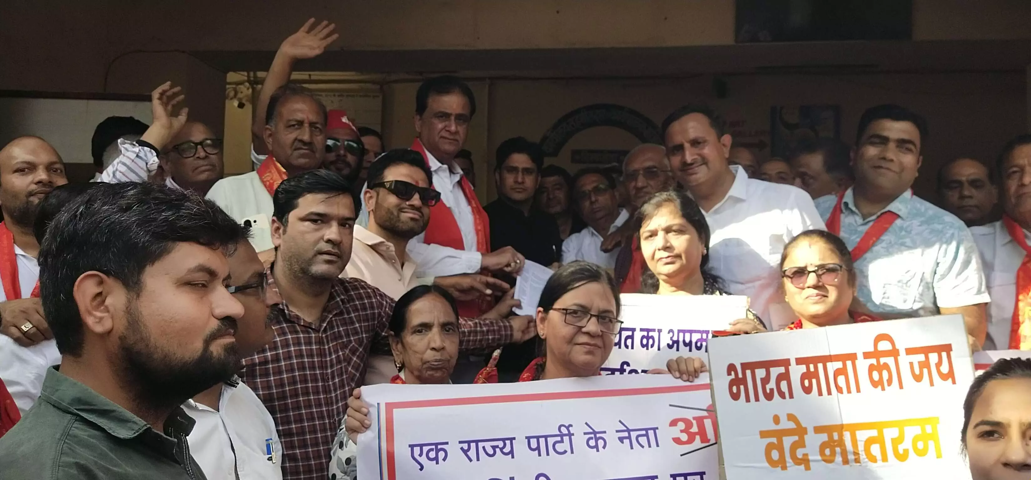 जन आक्रोश रैली में फूटा सिंधी समाज का गुस्सा