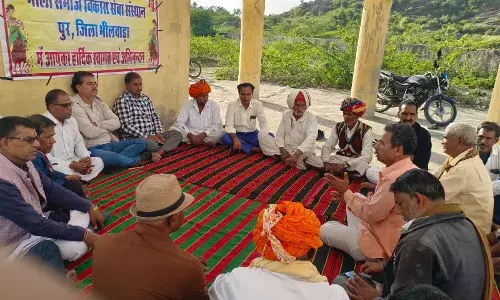 भीलवाड़ा में माली समाज विकास सेवा संस्थान के  दीपावली स्नेह मिलन समारोहमें सामूहिक विवाह सम्मेलन पर हुई चर्चा