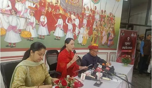 19 नवंबर को 7 संभागों में एक साथ होगा घूमर फेस्टिवल